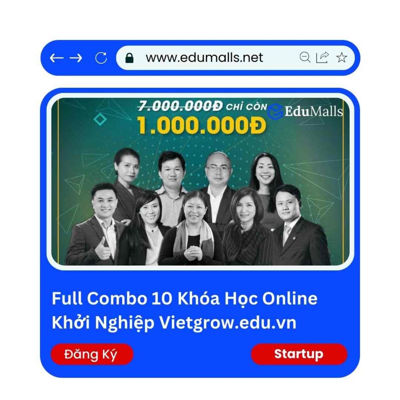 full combo 10 khoa hoc online khoi nghiep vietgrow ma 9047 1