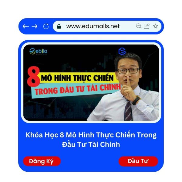 Khóa 3. Khóa Học 8 Mô Hình Thực Chiến Trong Đầu Tư Tài Chính | Mã: 9113C