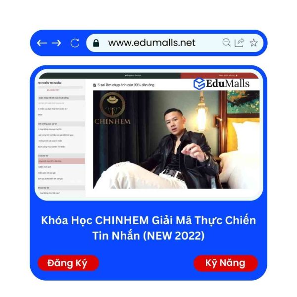 Khóa học CHINHEM Giải Mã Thực Chiến Tin Nhắn (NEW 2022) | Mã: 9085