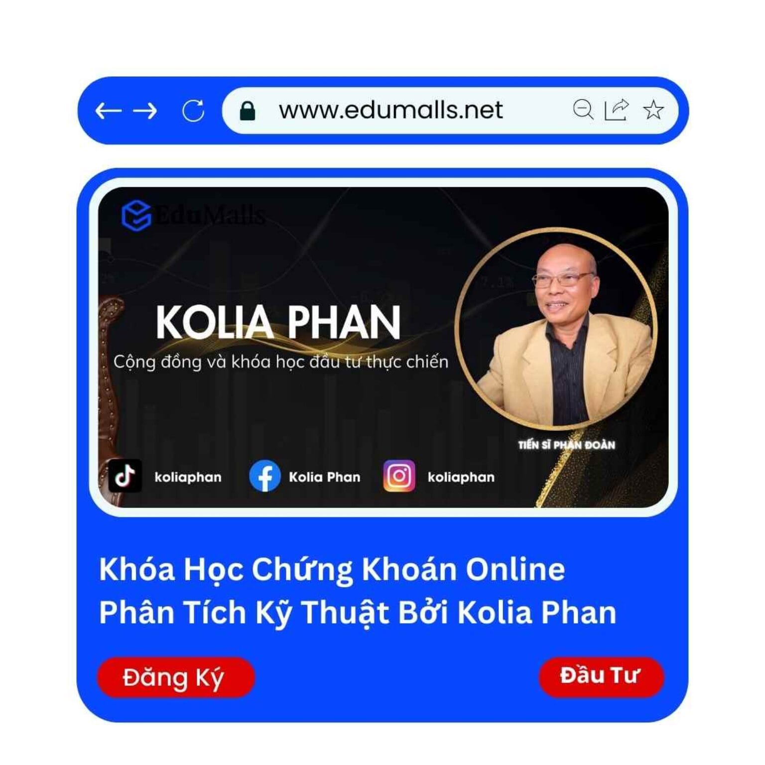 khoa hoc chung khoan online phan tich ky thuat kolia phan edumalls 9064