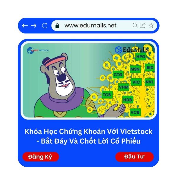 Khóa Học Chứng Khoán Với Vietstock – Phân Tích Ngành Và Dòng Tiền Thị Trường | Mã: 9114C