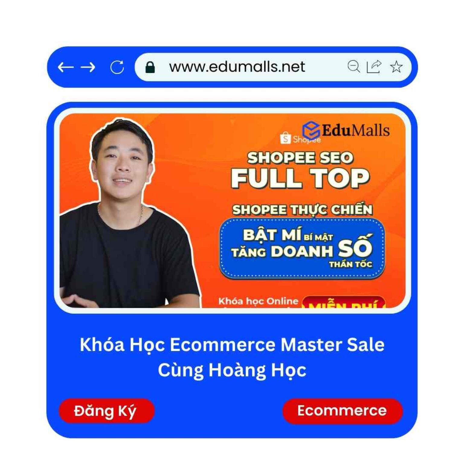 khoa hoc ecommerce master sale cung hoang hoc edumalls ma 9103