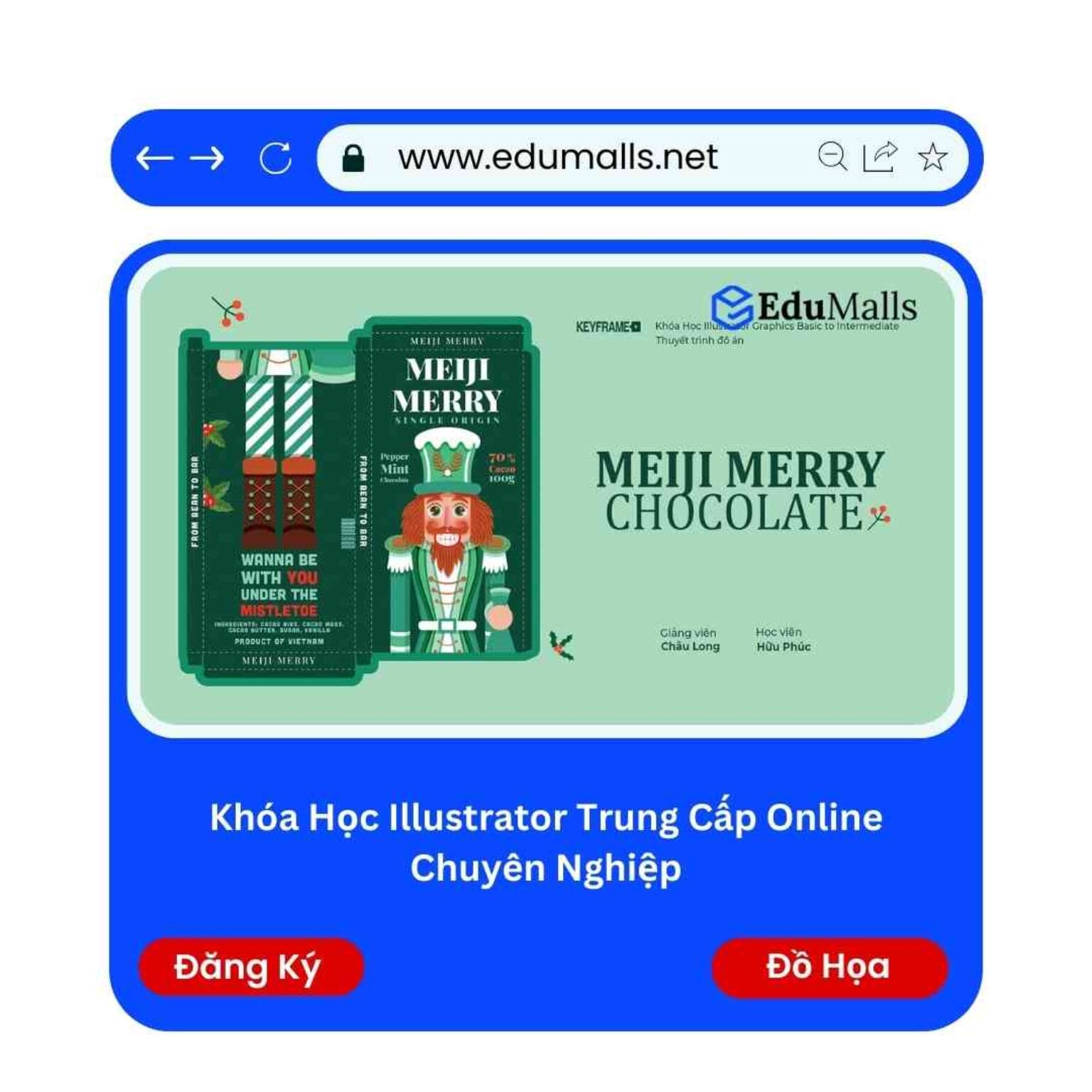 khoa hoc illustrator trung cap online chuyen nghiep edumalls ma 9233e