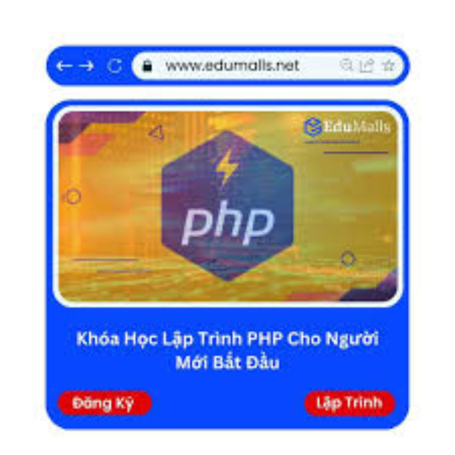 khoa hoc lap trinh php cho danh cho beginner edumalls 9338