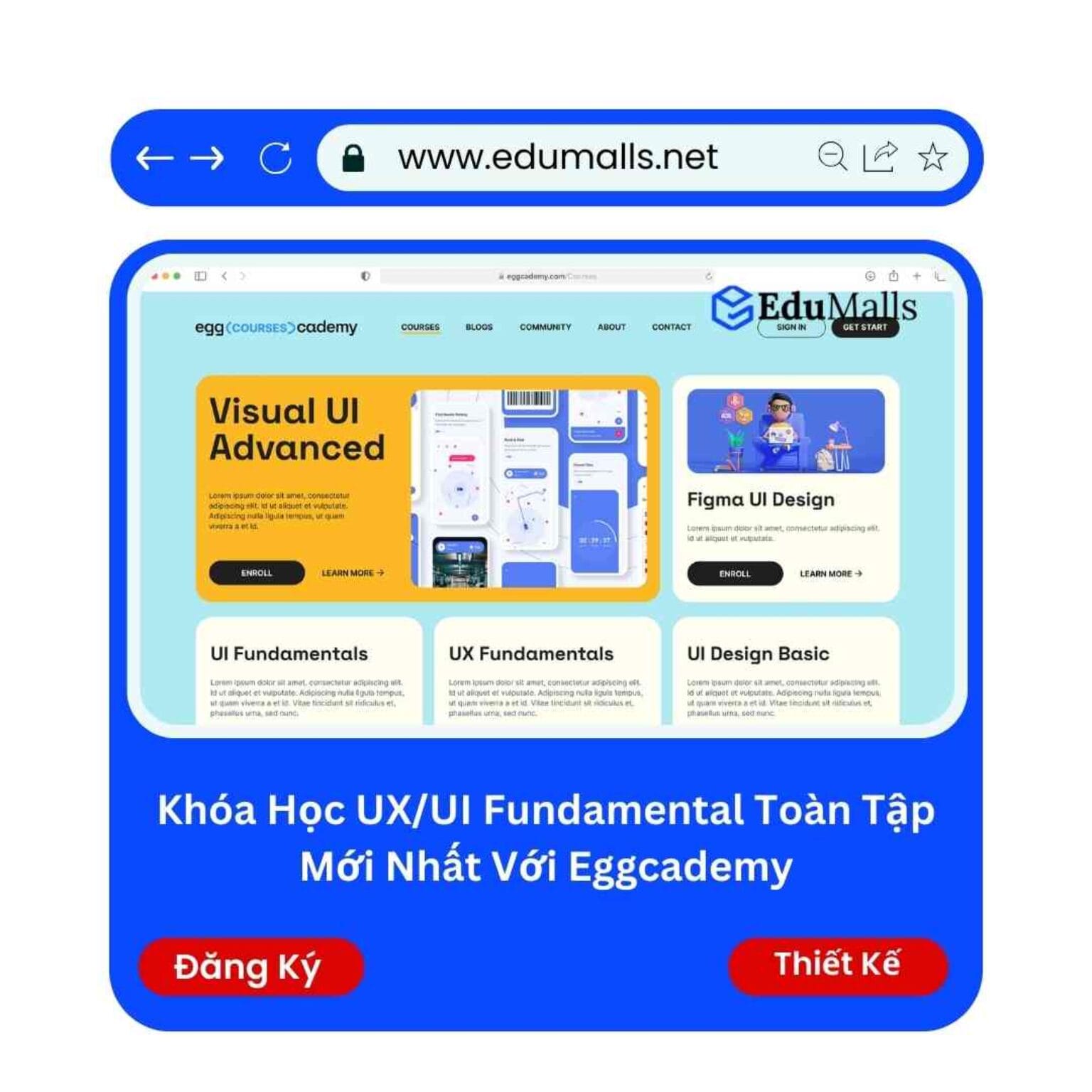 khoa hoc uxui fundamental toan tap moi nhat voi eggcademy edumalls ma 9185