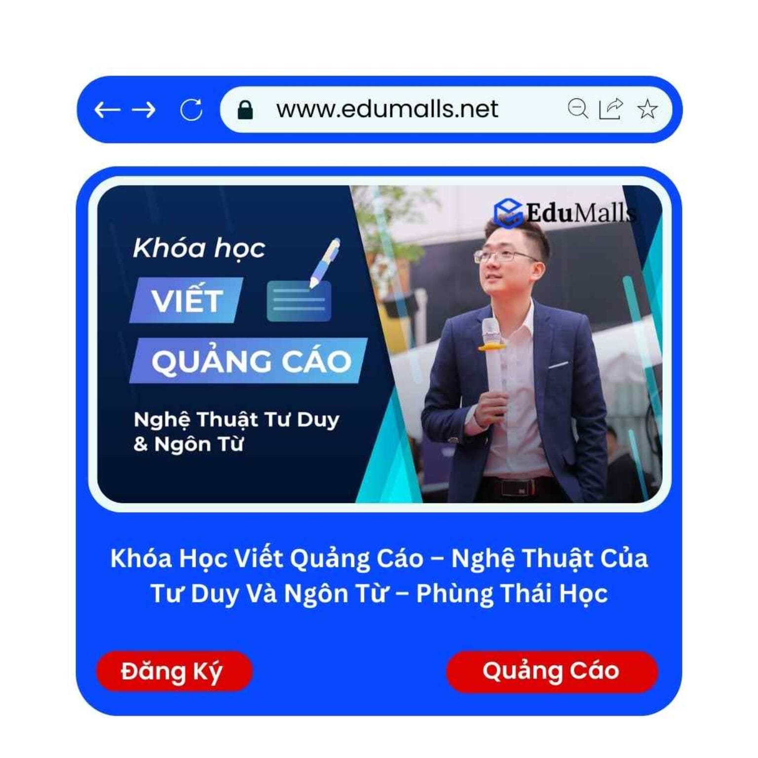 khoa hoc viet quang cao nghe thuat cua tu duy va ngon tu phung thai hoc edumalls ma 9256