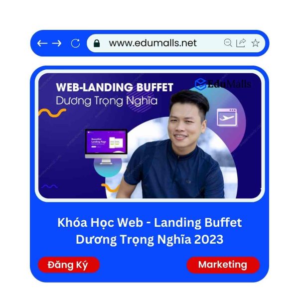 Khóa Học Web-Landing Buffet Dương Trọng Nghĩa 2023 | Mã: 9138