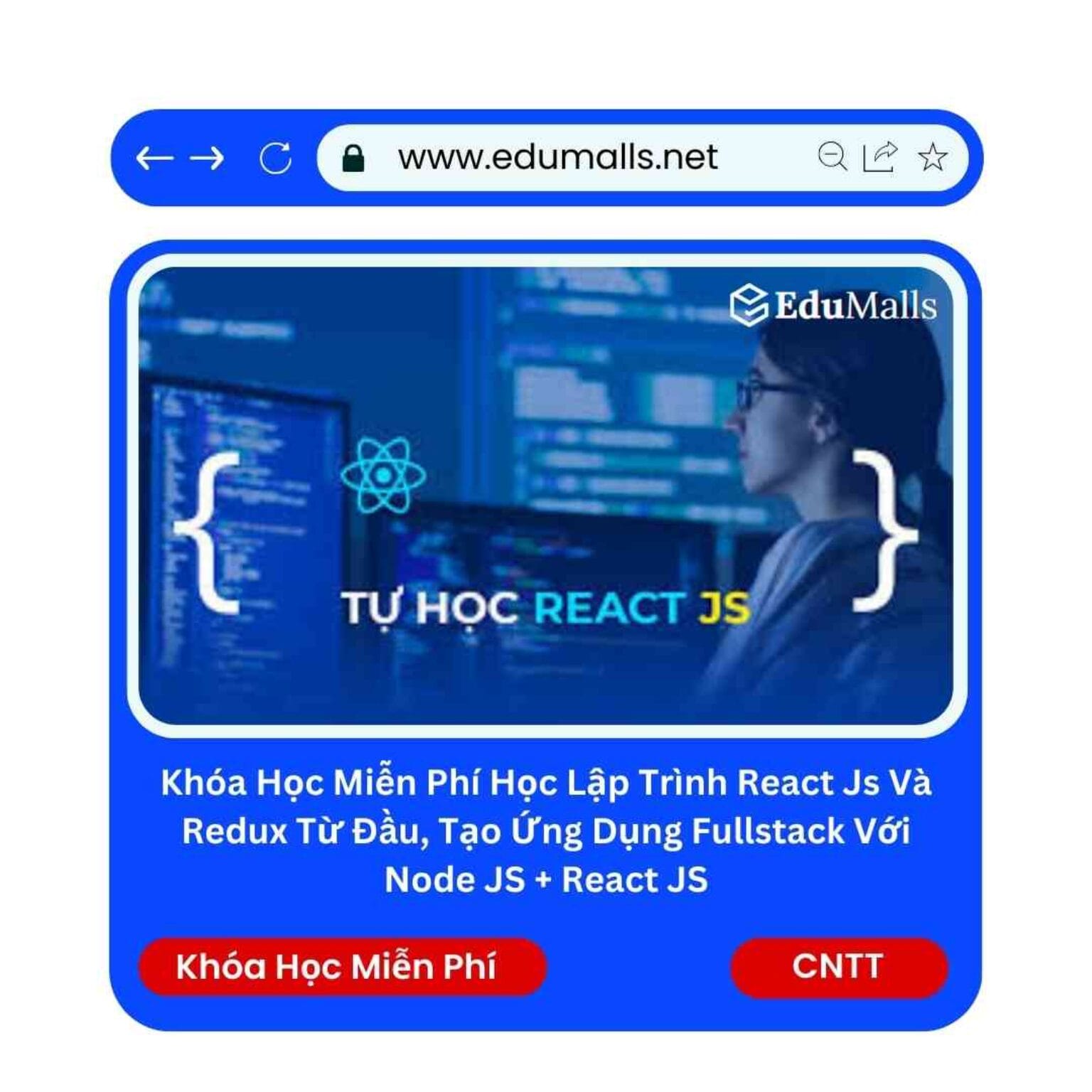 khoa hoc mien phi hoc lap trinh react js va redux tu dau tao ung dung fullstack voi node js react js ma 1023