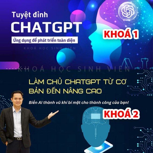 Combo 2 Khoá Học ChatGPT – Từ Cơ Bản Đến Nâng Cao