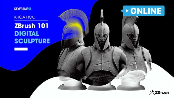 Khóa Học Zbrush Online 101 Digital Sculpture 1 Khóa Học Zbrush Online 101 Digital Sculpture