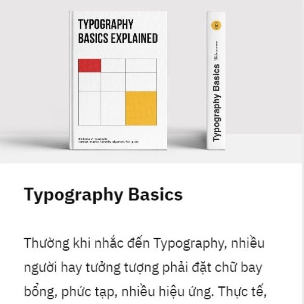 Khóa Học Typography Basics