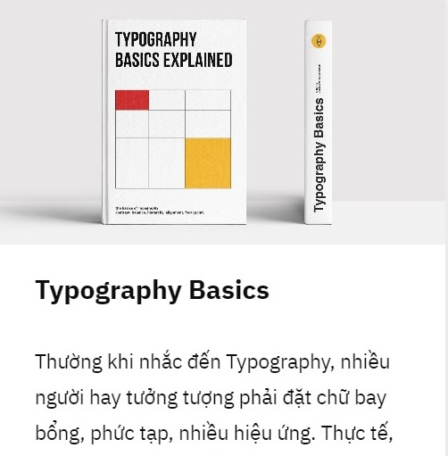 Khóa Học Typography Basics 1 Khóa Học Typography Basics