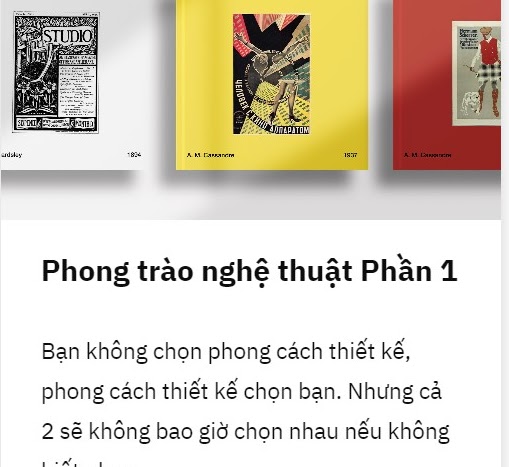 Khóa Học Phong Trào Nghệ Thuật Phần 1 1 Khóa Học Phong Trào Nghệ Thuật Phần 1