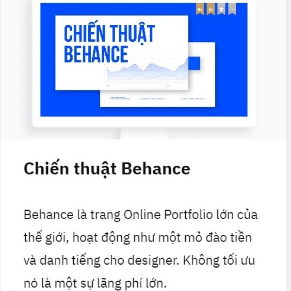 Khóa Học Chiến Thuật Behance