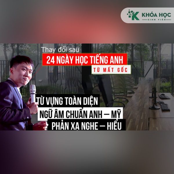 Khóa Học 24 Ngày Lấy Lại Căn Bản Tiếng Anh Cùng Alexd
