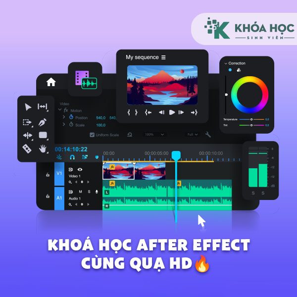 Khoá Học After Effect Cùng Quạ HD