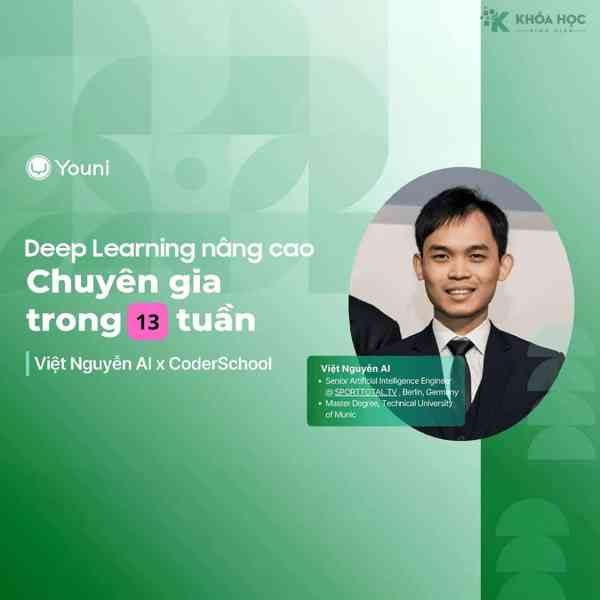 Khóa Học AI Deep Learning For Computer Vision Nâng Cao Cùng Việt Nguyễn AI