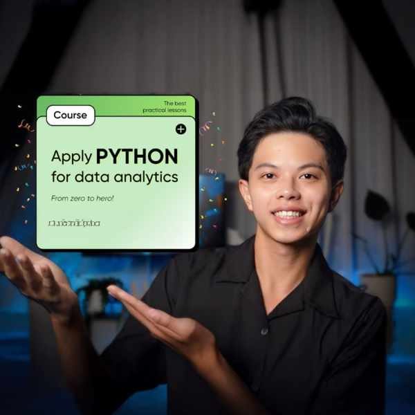 Khóa Học Apply Python For Data Analytics Cùng Maz Học Data