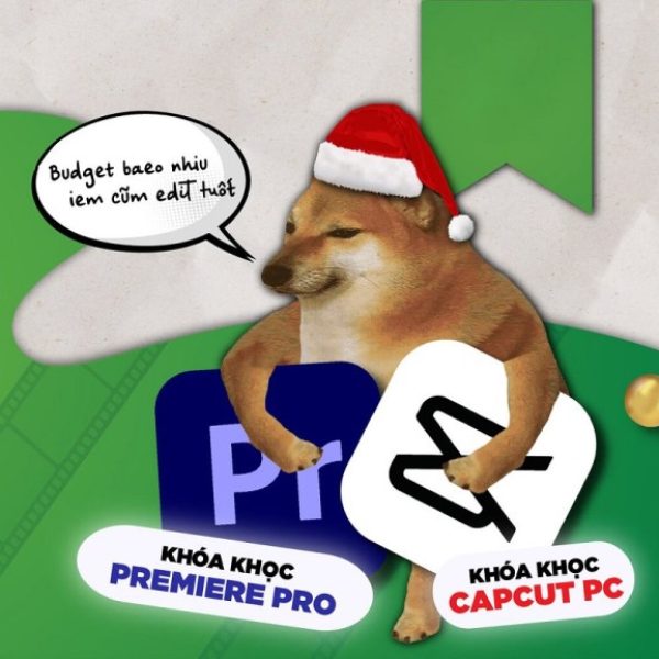 Khóa Học Premiere – Tặng Khóa Học Capcutpc + Khóa Camera,lighting Setup