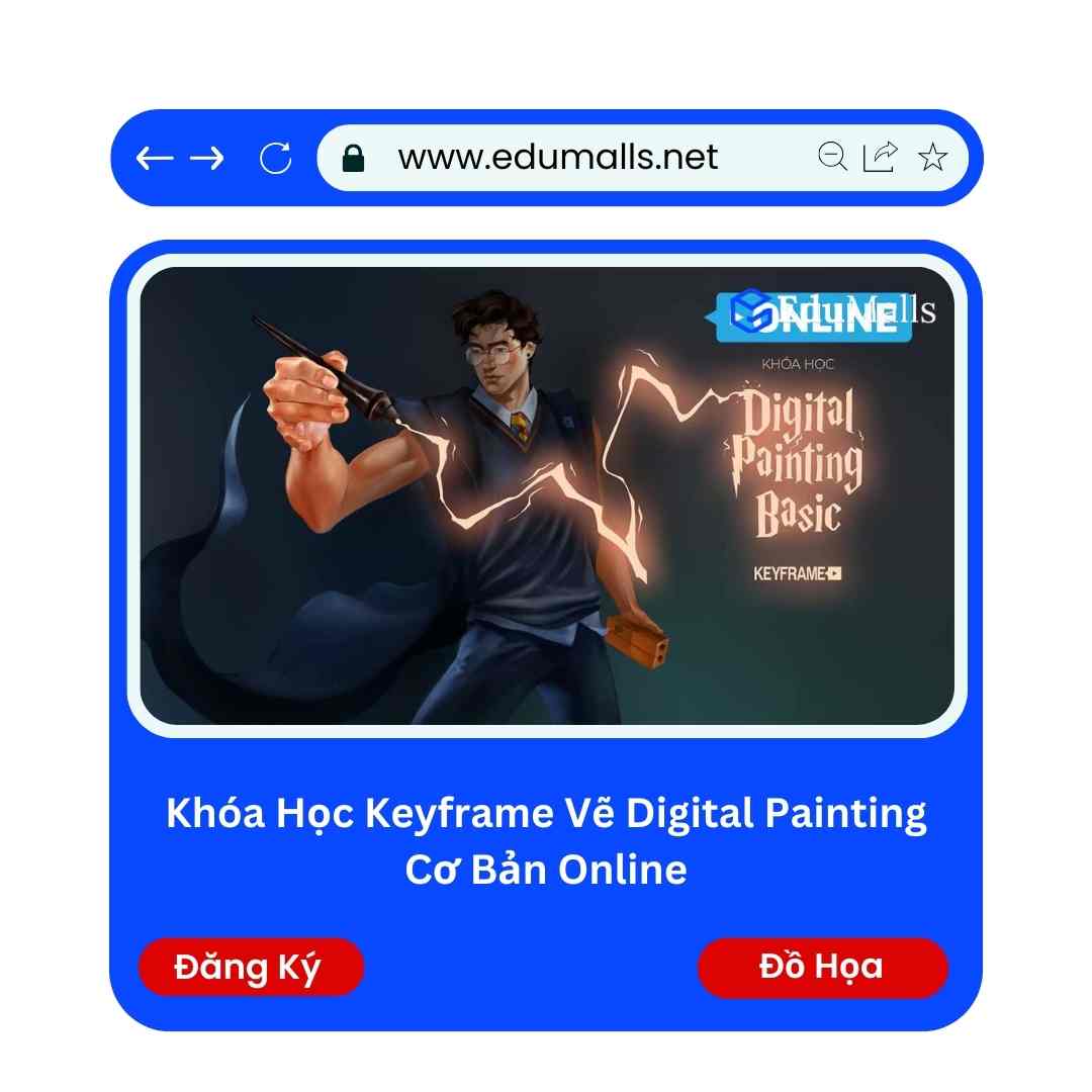 Khóa Học Keyframe Vẽ Digital Painting Cơ Bản Online | Mã: 9239 1 Khóa Học Keyframe Vẽ Digital Painting Cơ Bản Online | Mã: 9239