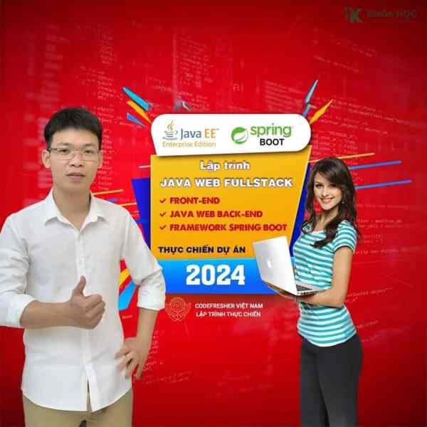 Khoá Học Lập Trình Java Web Fullstack Cùng Codefresher