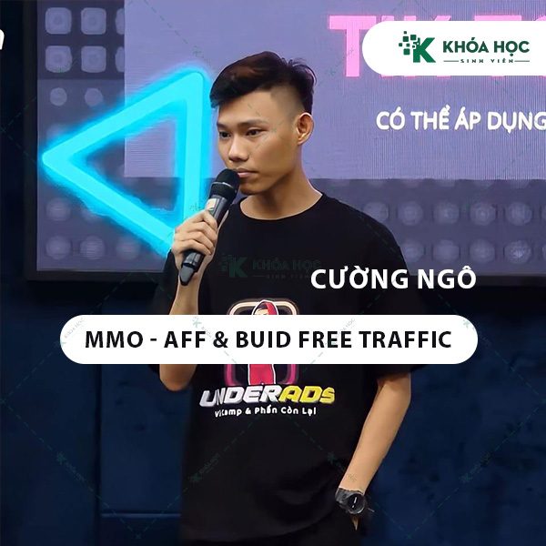 Khóa Học MMO – Aff & Buid Free Traffic- Kiếm Tiền Online – Cường Ngô