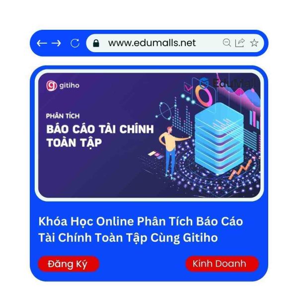 Khóa Học Online Phân Tích Báo Cáo Tài Chính Toàn Tập Cùng Gitiho | Mã: 9037