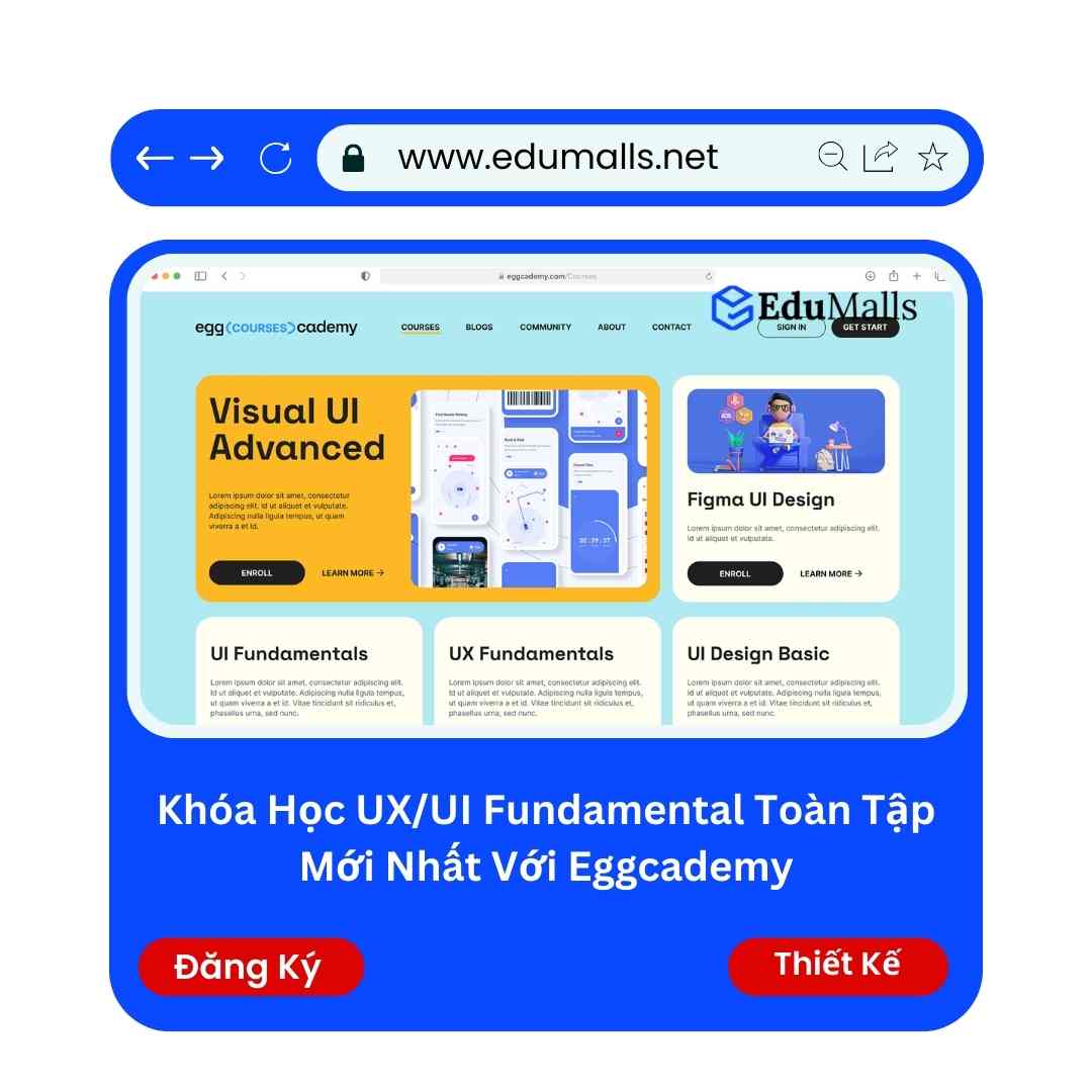 Khóa Học UX/UI Fundamental Toàn Tập Mới Nhất Với Eggcademy | Mã: 9185 1 Khóa Học UX/UI Fundamental Toàn Tập Mới Nhất Với Eggcademy | Mã: 9185