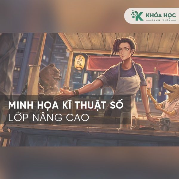 Khóa Học Vương Lê Minh Họa Kỹ Thuật Số – Nâng Cao
