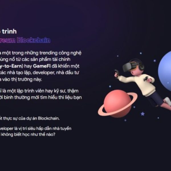 Khoá Học Lập Trình Solidity Ethereum BlockcHain